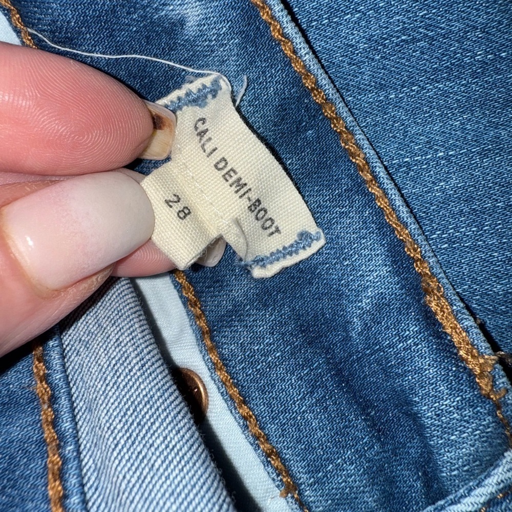 Madewell Blue Boot Cut Jeans